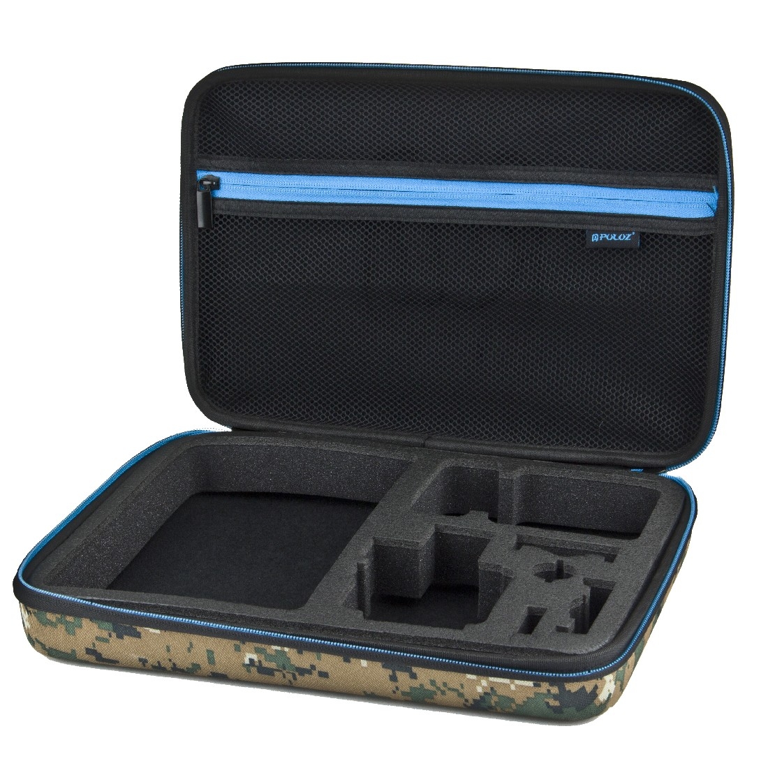 

PULUZ PU169 Camouflage Pattern Waterproof Carrying Travel Storage Case Box for Action Sportscamera