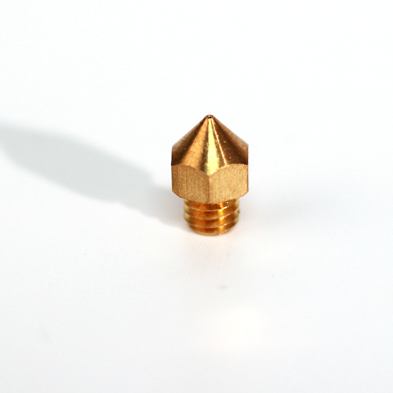 TronHoo 0.4mm 1.75mm M6 Thread Brass Nozzle for 3D Printer 2