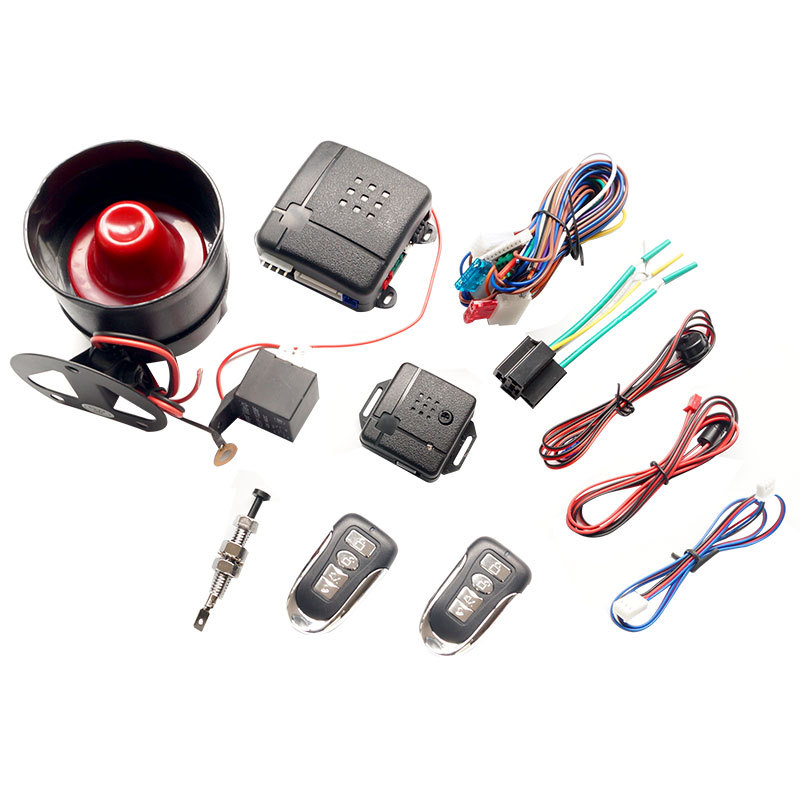 

Universal Central Locking Kit & Car Alarm System with Immobiliser Shock Sensor