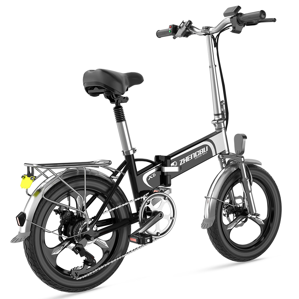 Find USA DIRECT ZHENGBU X6 400W 48V 10 4Ah 20 Inch Electric Bicycle 70Km Mileage Range 150Kg Max Load Electric Bike for Sale on Gipsybee.com with cryptocurrencies