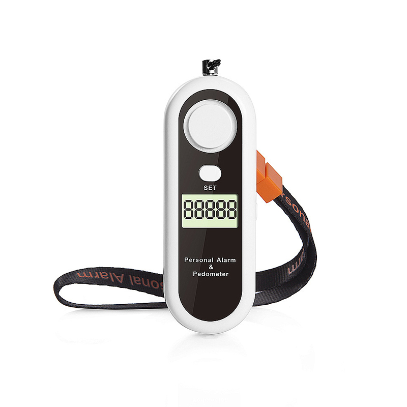 XANES MSA-870 120DB Emergency Self Defense Personal Security Alarm & Pedometer & Mini Keychain Light 48