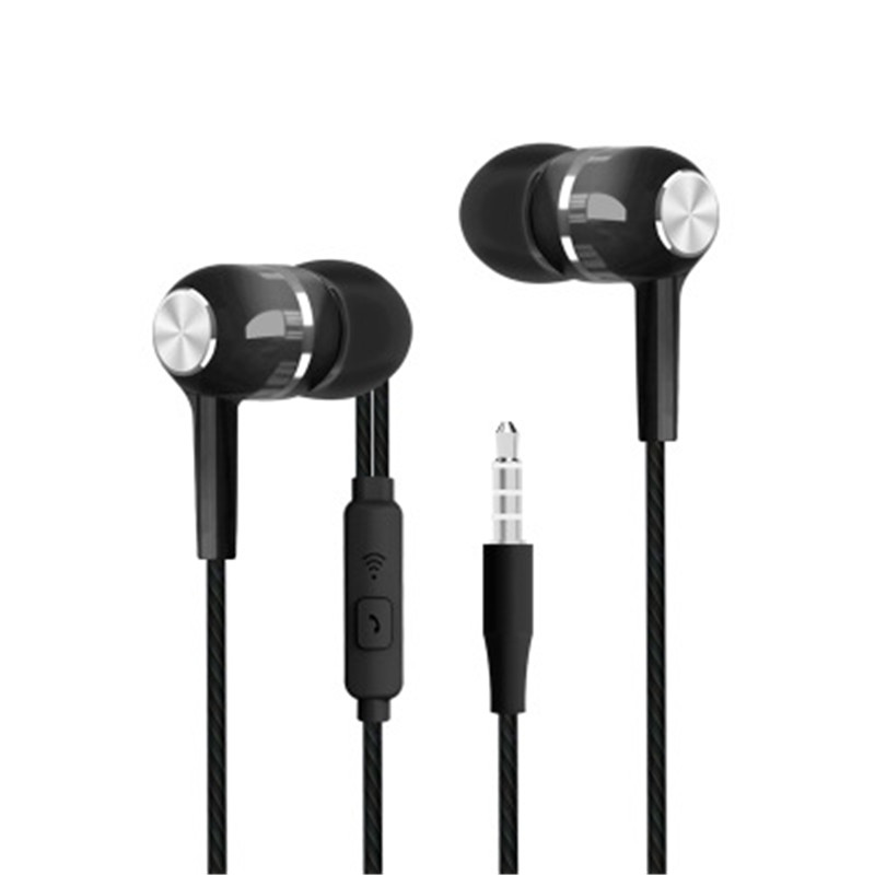 

S12 Sport Earphone Wired Super Bass 3.5mm Handsfree Headset Earbuds With Mic for PC MP3 Xiaomi Samsung