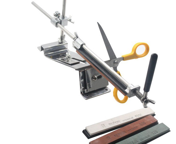 Honana Profession Kitchen Sharpening Tool Scissor Blade Sharpener Tools With 4 Stones Sharpen Stone 5