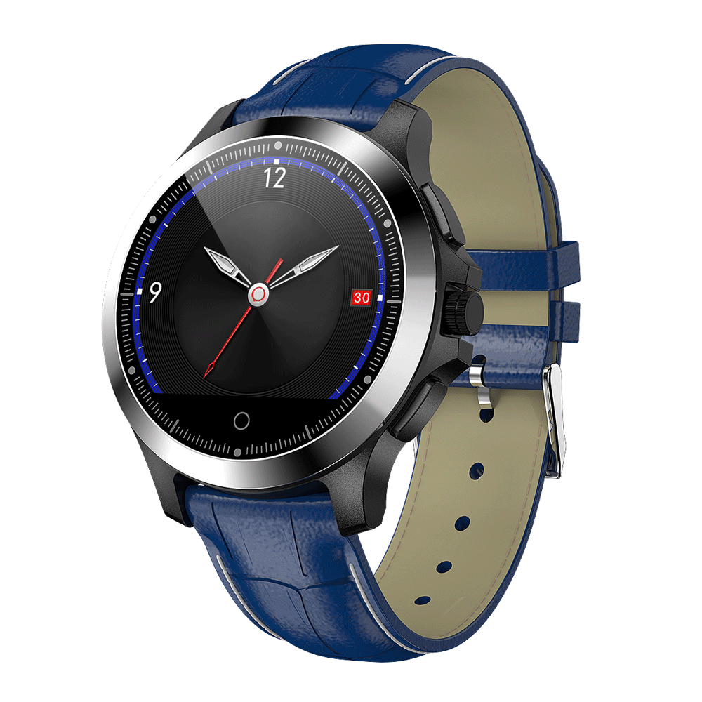 

Bakeey W8 ECG+PPG Heart Rate HRV Check 306 Full Steel Multi-reminder Sport Modes Smart Watch