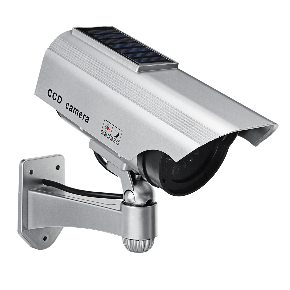 Solar Power Fake Camera CCTV Realistic Flashing IR Dummy Security Camera Blinking 20