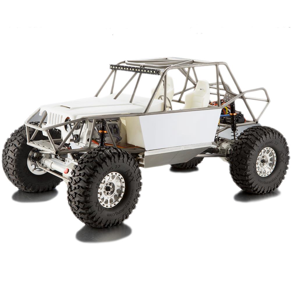 

TFL C1805 Unassembled Kit 1/8 4WD Rc Car Metal 2 Speed Gear Box Crawler with Motor Servo
