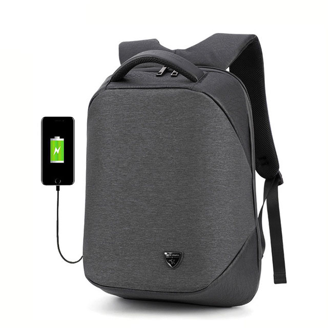 

ARCTIC HUNTER B00193 22L Anti-theft 15.6 Laptop Backpack Waterproof Business Travel USB Rucksack