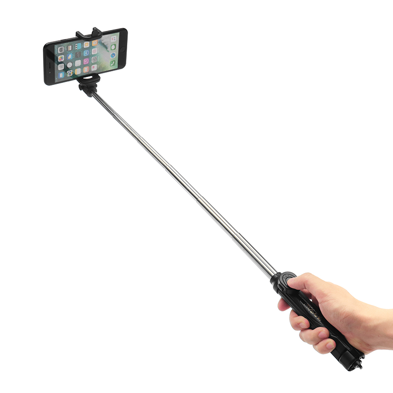 

WXY2017 Выдвижная Штатив 360 градусов вращения Bluetooth Selfie Палка с ремешком