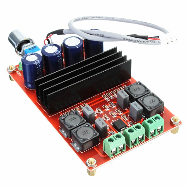 

2x100W TPA3116 D2 Dual Channel Digital Audio Amplifier Board 12V-24V Geekcreit for Arduino - products that work with off