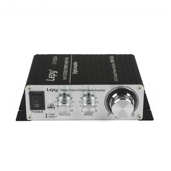 

Lepy LP-2020A Hi-Fi 2 Ch Output Power Amplifier Speakers Car stereo Digital AMP 12V 5A