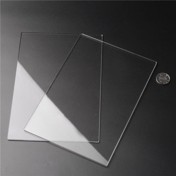 

2pcs 225x155x3mm Acrylic Sheets Transparent Acrylic Sheets Cutting Carving Plates