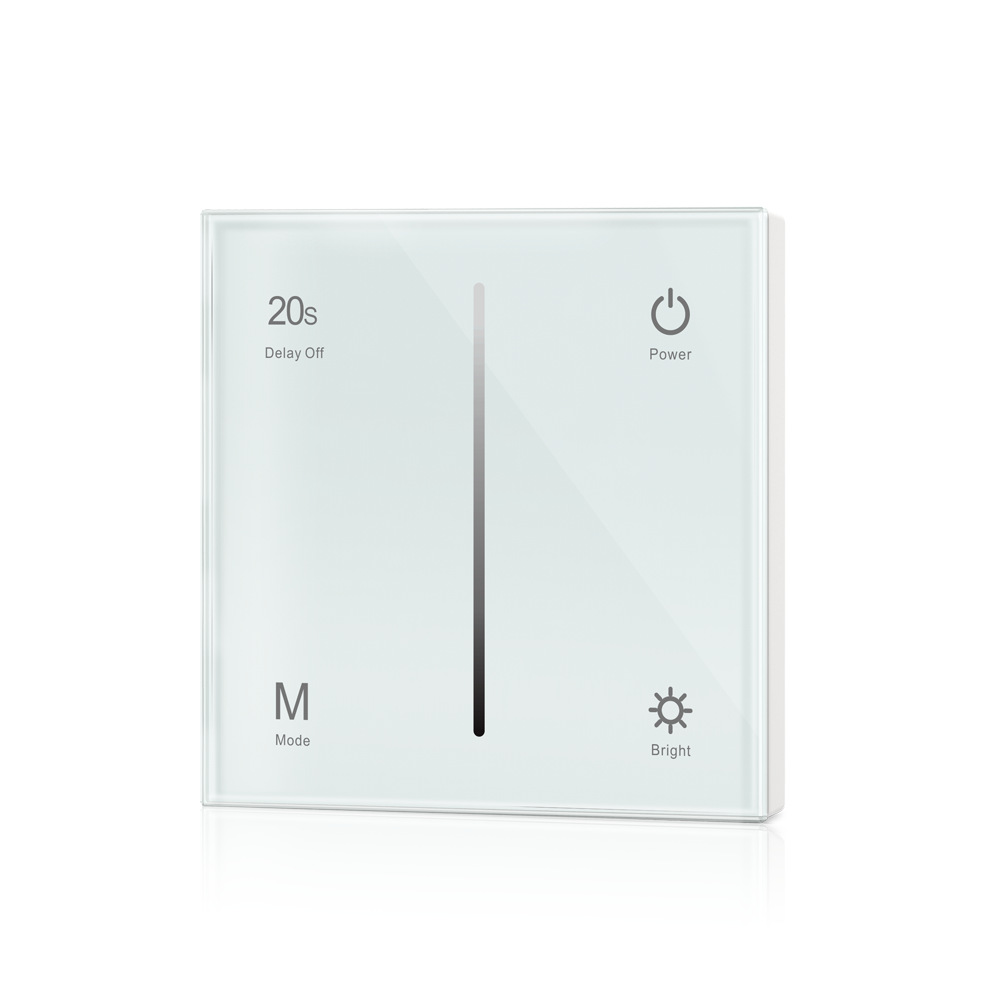 

AC100-240V 1CH Touch Control Panel Wall Mount LED Triac Dimmer Light Switch
