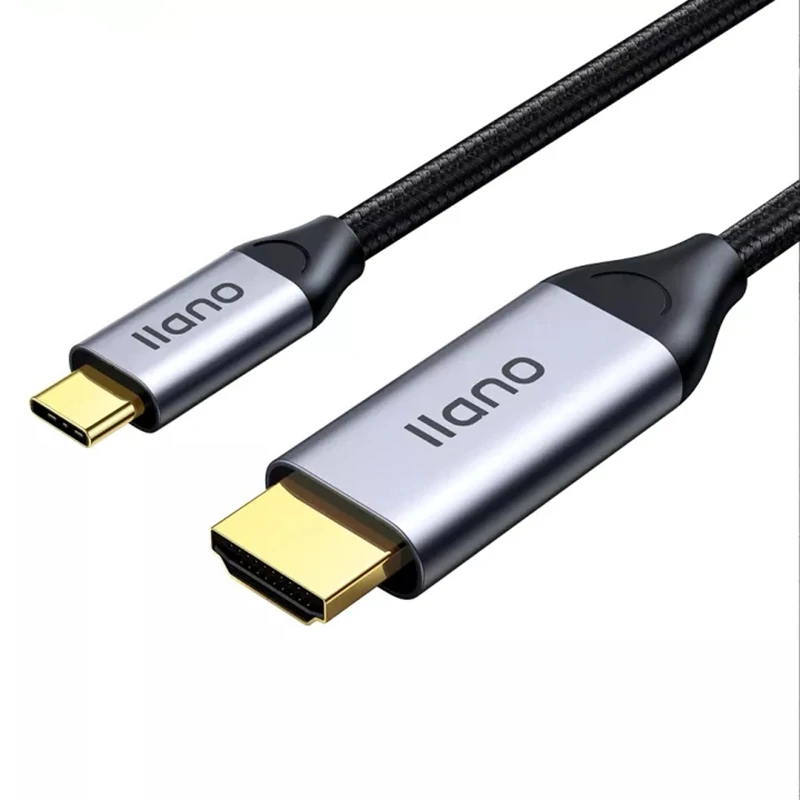 Find Llano LCH4020B Type C to HDMI 2 1 8K Cable 8K/60Hz 4K/120Hz 2K144Hz 3D HDR Cable USB C to HDMI Adapter for PC Laptop TV MacBooK Huawei for Sale on Gipsybee.com