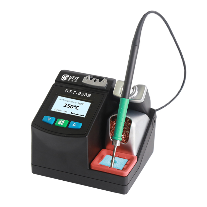 

BEST BST-933B Precision Lead-free Soldering Station Smart 2.5S Rapid Heating with Dual Channel Power Supply Heating System