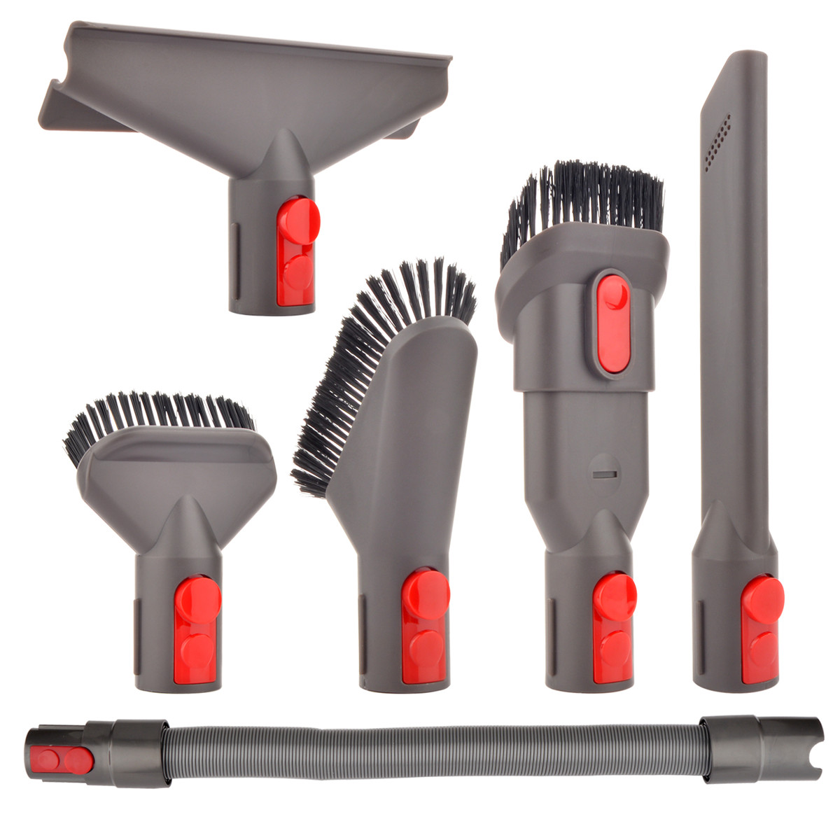 Vacuum Cleaner Brush Head Set for For Dyson V7 V8 V10 Storage Rack Cleaning Brush 1