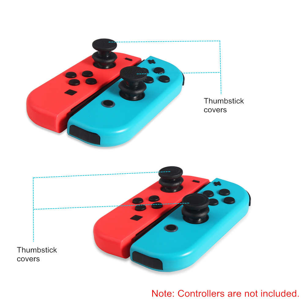 Protective Case Thumbstick Covers Screen Protective Film for Nintendo Switch Game Console 16