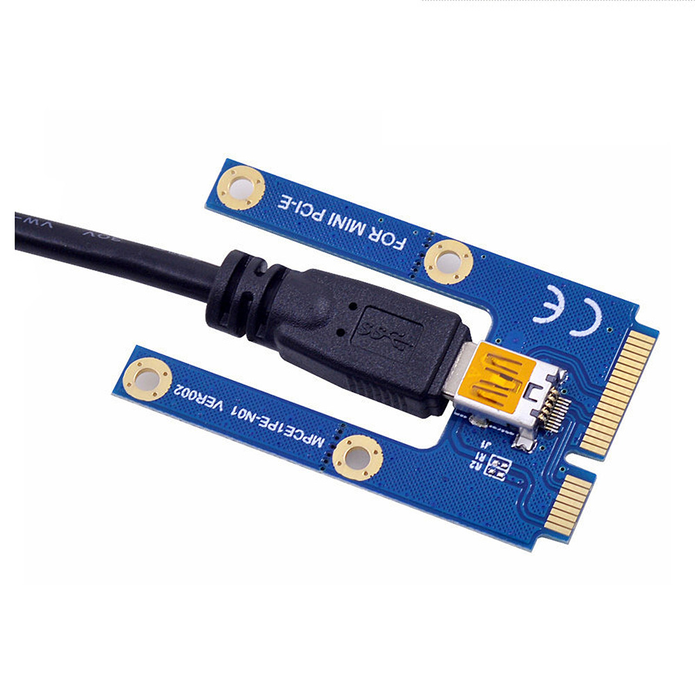 Find ITHOO Laptop External PCI E Independent Graphics Card Mini PCI E1X to 16X Adapter Card Expansion Card for Sale on Gipsybee.com with cryptocurrencies