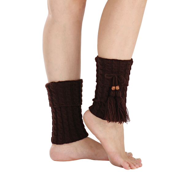 

Женское Твист вязаный коленный Короткая ботинок Носки Нога теплее с высокой загрузкой Носки Вязание крючком вязания крюч