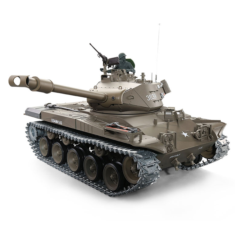 

Heng Long 1/16 3839-1 2.4G U.S. M41A3 Wacker Bulldog RC Tank