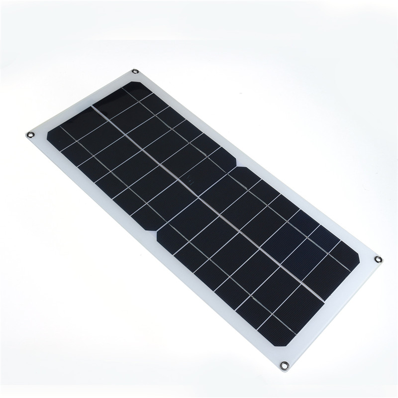 

10W 12V/5V Monocrystalline Solar Panel Save Energy USB Module Battery Charger Solar Cells