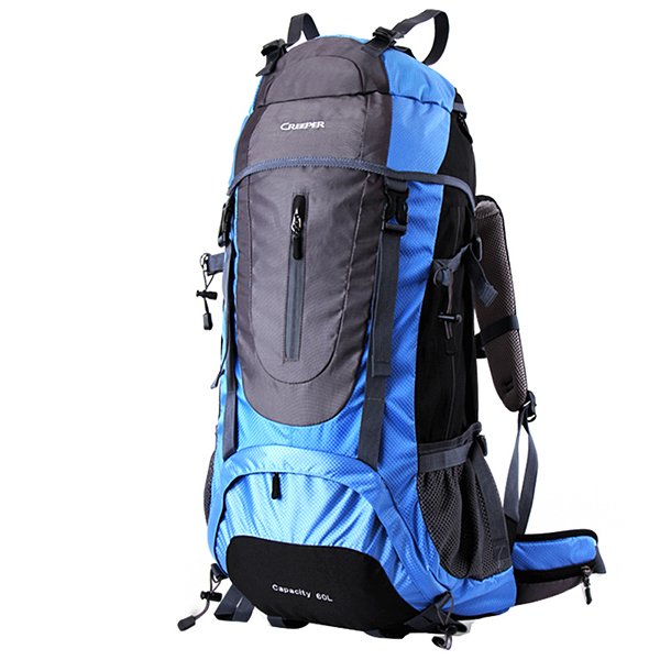 

Camping Hiking 60+5L Backpack Nylon Rucksack Bag For Mountaineering Climbing Travel