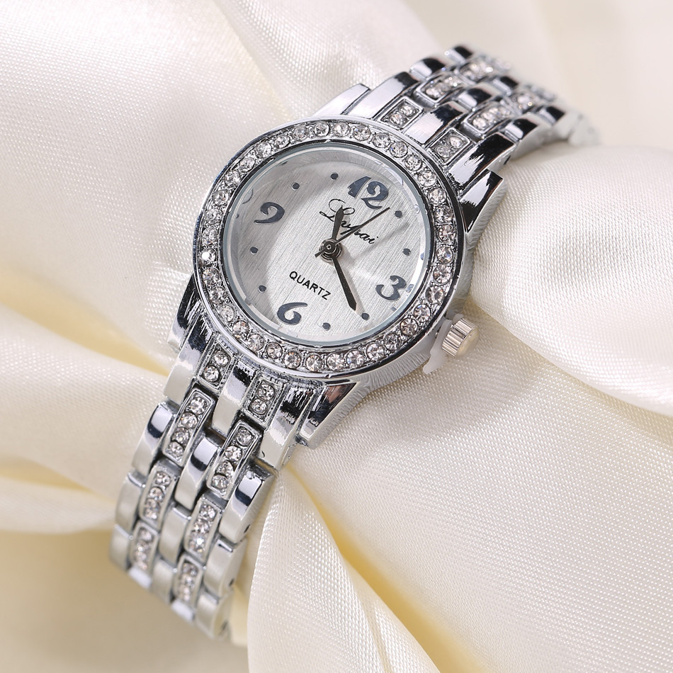 

LVPAI XR1671-1 Diamond Dress Full Steel Ladies Wrist Watch