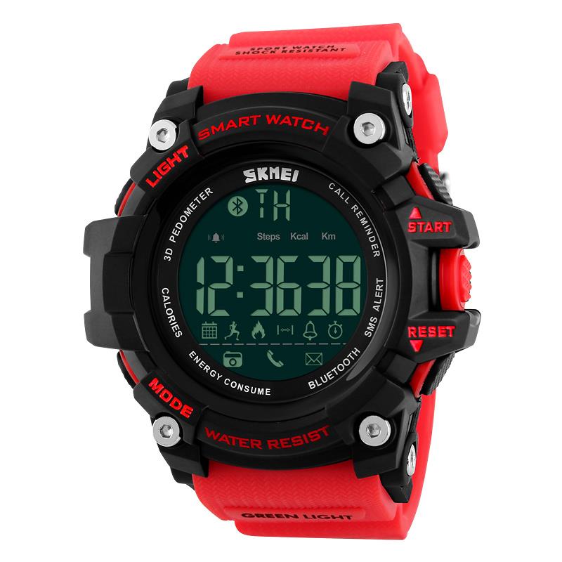 

SKMEI 1227 bluetooth Smart Watch Call Message Notification Pedometer 50M Waterproof Sports Watch