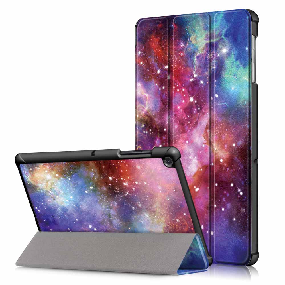 

Планшет Tri-Fold Pringting Чехол Чехол для планшета Samsung Galaxy Tab S5E SM-T720 SM-T725 Планшет - Млечный Путь Gala
