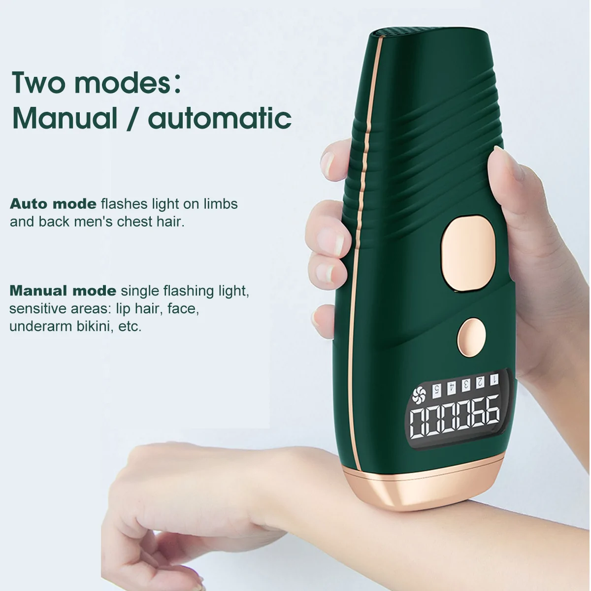 Find Bakeey 990 000 Flashes Laser IPL Permanent Hair Machine Removal Remover Women Bikini Face Body for Sale on Gipsybee.com