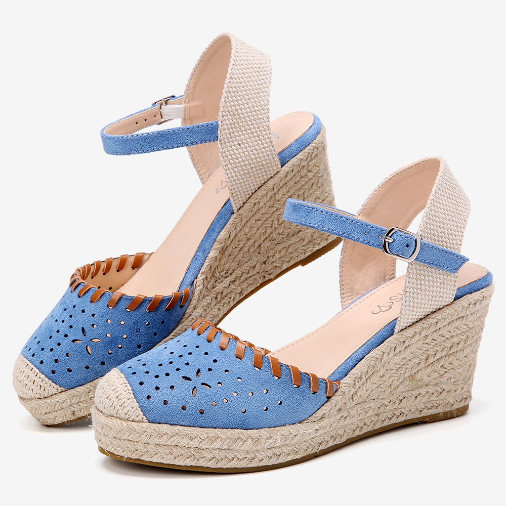 Other Women's Shoes - LOSTISY Women Espadrilles Cutout Ankle Strap ...