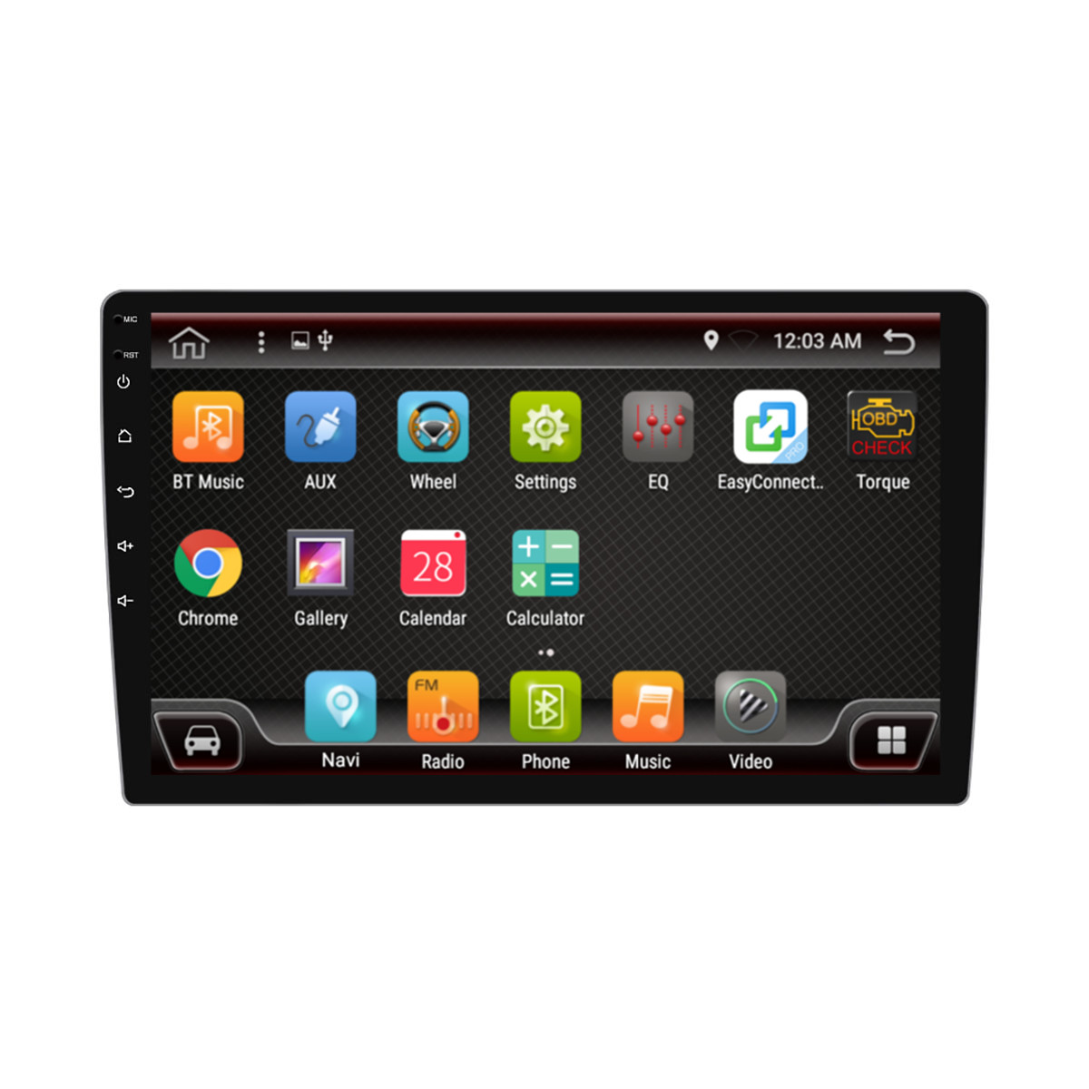 

PX6 9 Inch 1 DIN 4+64G for Android 9.0 Car MP5 Player 8 Core Touch Screen Stereo GPS bluetooth RDS FM AM Radio