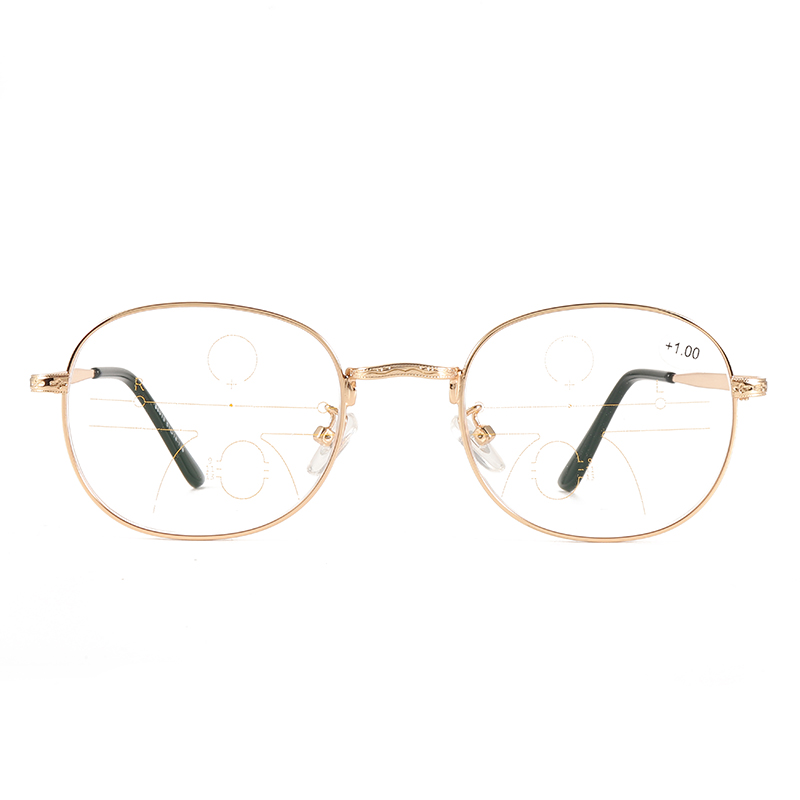 

Internal Progressive Multifocal Presbyopia Intelligent Reading Glasses Resin Lens