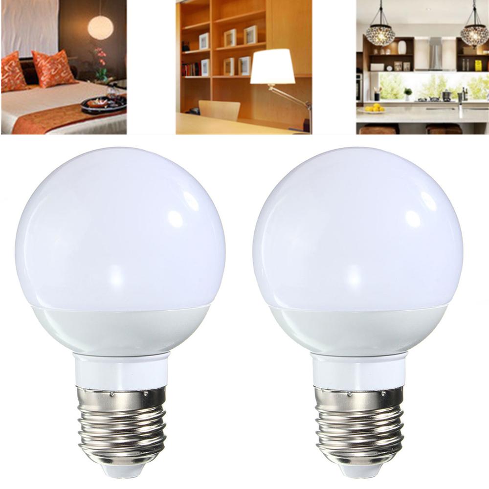 

Non-Dimmable E27 4W 10 SMD 5730 LED Pure White Warm White Light Lamp Bulb AC85-265V