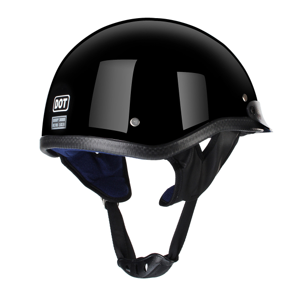 

DOT Half Face Helmet мотоцикл Мужской мужской мотоцикл с самолетом Black ML XL