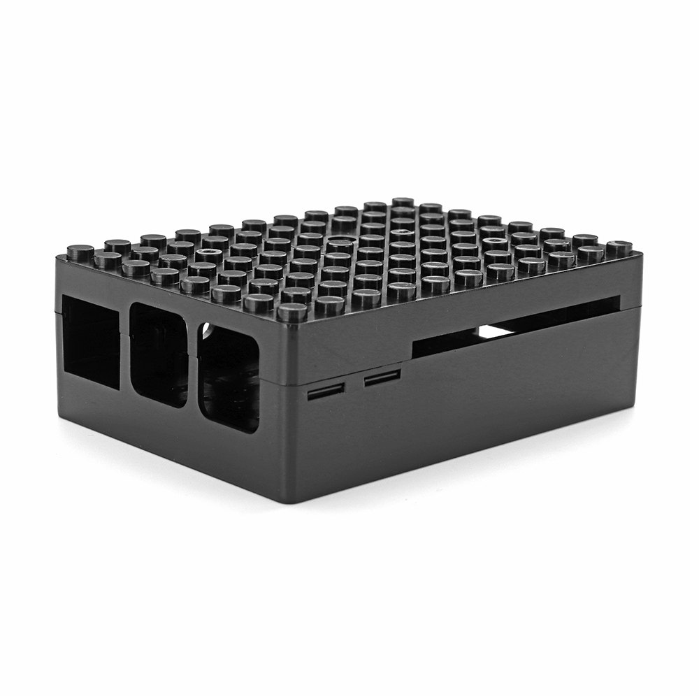 

Черный ABS Чехол Корпус Коробка Для Raspberry Pi 3 Model B/2 Model B / 2B +