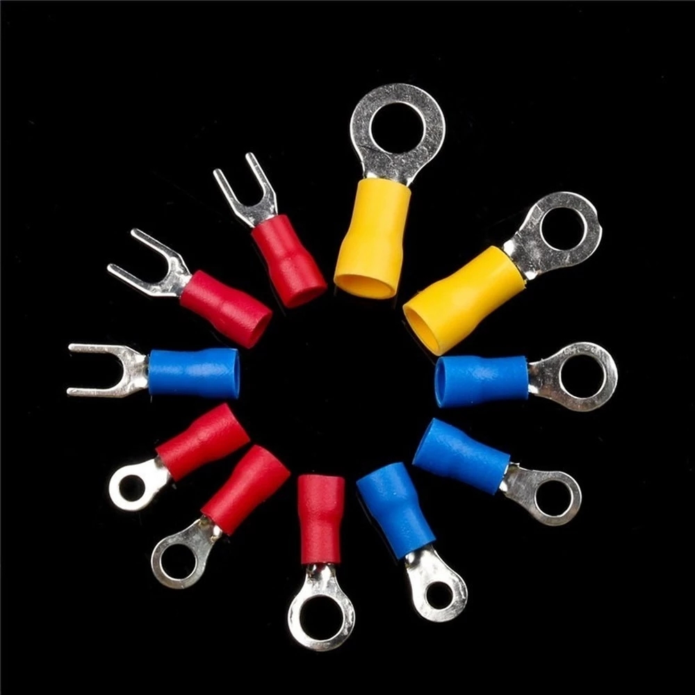 Find 480/300/280Pcs Assorted Spade Terminals Insulated Cable Connector Electrical Wire Crimp Butt Ring Fork Set Ring Lugs Rolled Kit for Sale on Gipsybee.com with cryptocurrencies