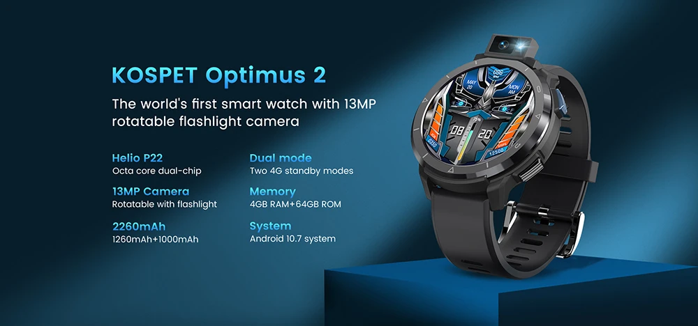 Kospet Optimus 2 Akıllı Saat