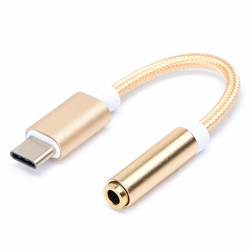 

Bakeey USB 3.1 Type-C USB-C male to 3.5mm AUX Audio female Jack Adapter for Letv 2 2pro max2 letv2