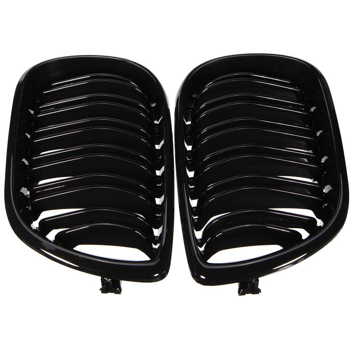 

Двухслойная решетка Глянцевая черная передняя решетка для BMW E46 4-DOOR 3 Series 02-04