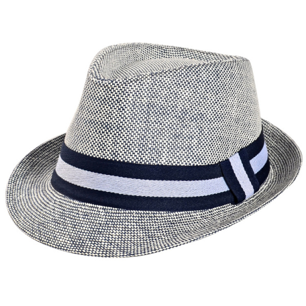 

Unisex Men Women Straw Jazz Cap Summer Breathable Outdoor Sunshade Visor Panama Hat