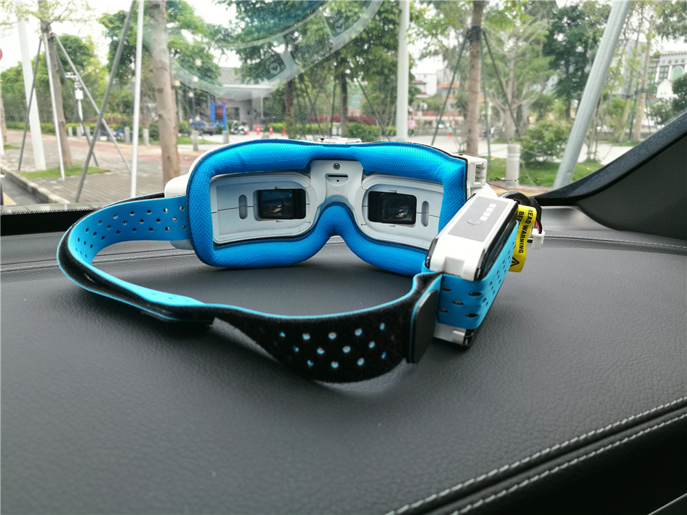 URUAV Fatshark FPV Goggles Head Strap With Faceplate Sponge Magic Sticking Tape For FPV RC Drone 119
