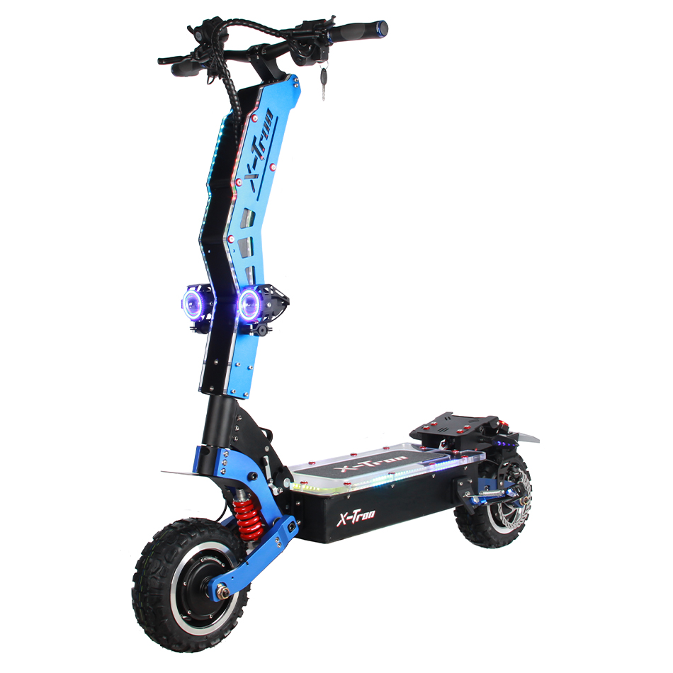 Find EU DIRECT X Tron Viper11 45AH 72V 7000W 11in Folding Electric Scooter 120km Mileage Range 150KG Payload E Scooter for Sale on Gipsybee.com with cryptocurrencies