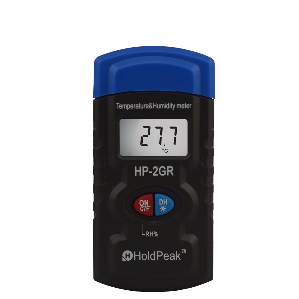 

HoldPeak HP-2GR Mini Data Logger Digital Thermometer Hygrometers Air Temperature and Humidity Meters Moisture Meter Sensor