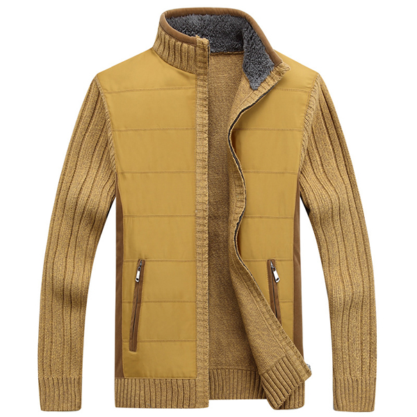 

Зимние мужские Plus размер кардиган свитер пальто кашемир толстый свитер куртка