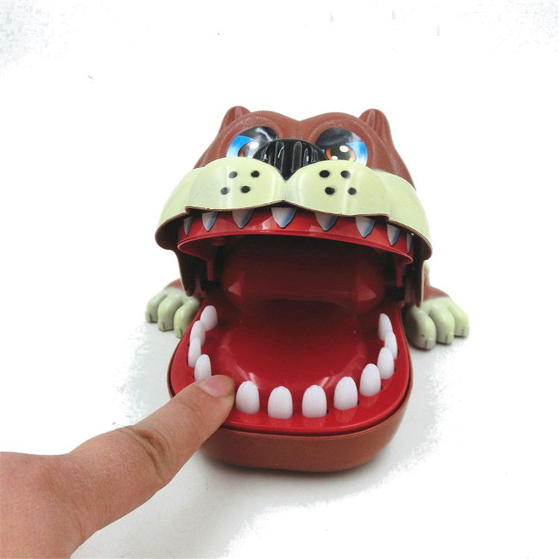 

Funny Big Mouth ShaPi Dog Bite Finger Attention Fidget Toys Reduce Stress For Kids Children Gift