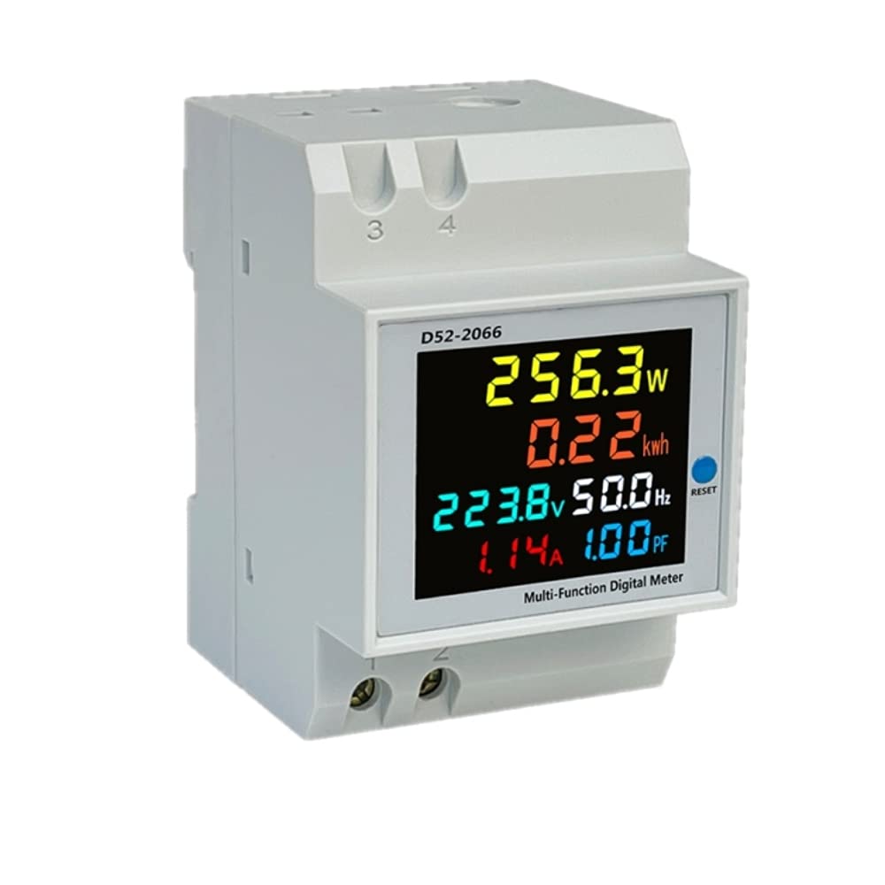 Find AC40V 450V 100A Digital Single Phase Energy Meter Tester Electricity Usage Monitor Power Voltmeter Ammeter for Sale on Gipsybee.com with cryptocurrencies