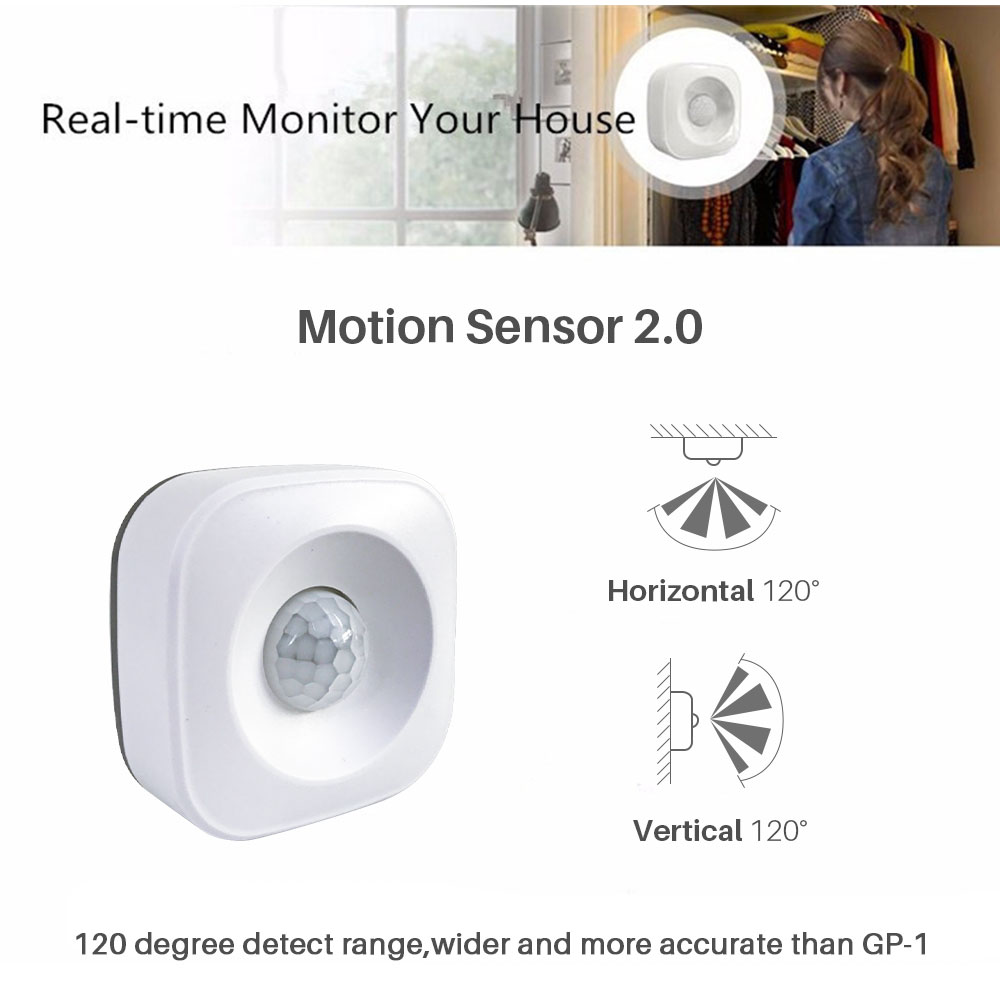 Bakeey WiFi PIR Motion Sensor Human Body Infrared Security Alarm Detector Compatible Tuya Smart Life 9