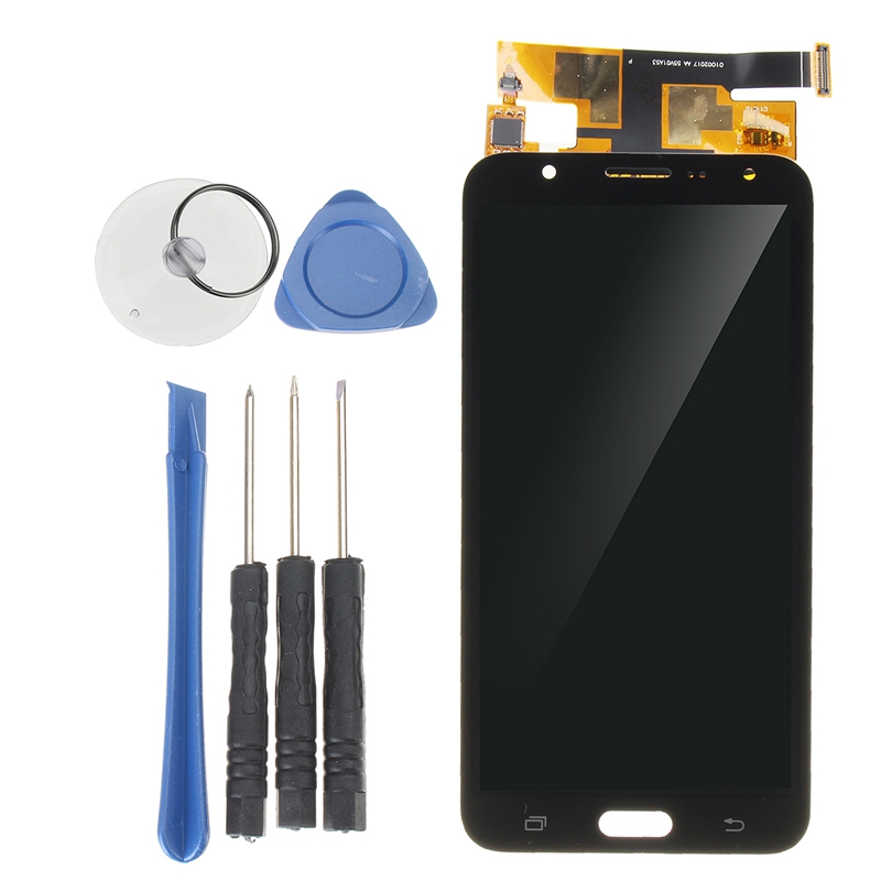 

Full Assembly LCD Display+Touch Screen Digitizer Replacement With Repair Tools For Samsung Galaxy J7 2015
