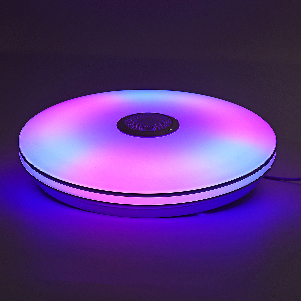 Find RGB Colour Changing bluetooth Music Speaker LED Ceiling Panel Down Light Bedroom for Sale on Gipsybee.com with cryptocurrencies