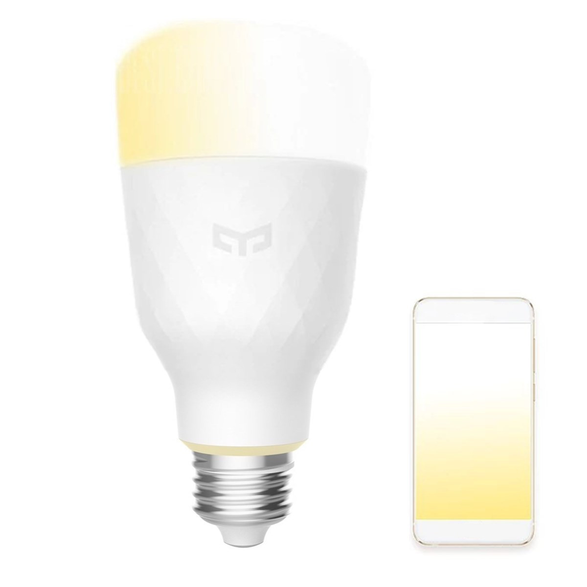 

Yeelight YLDP05YL E27 10 Вт, теплый белый для Daywhite WiFi APP Smart LED Лампа переменного тока 100-240 В (экосистемный